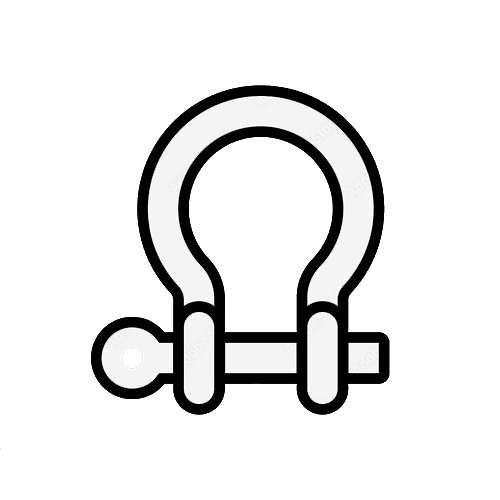 Un pictogramme noir et blanc représentant un loquet barré lié au service clé-en-main de Direction technique d'Infrasound